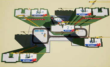 意昂代理注册 BIM中心六月份BIM技术落地应用总结